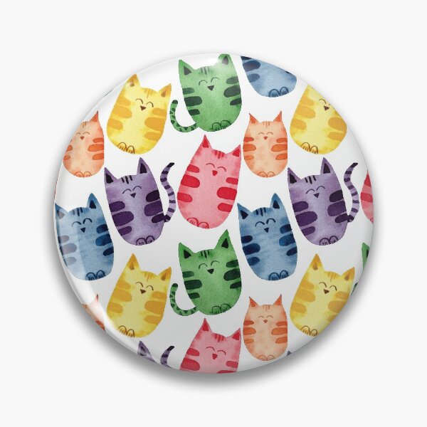 Artikelvorschau, Abstrakte Regenbogenkatzen entworfen und verkauft von MinaP.