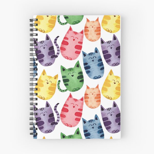 Item preview, Gatos arcoiris abstractos designed and sold by MinaP.