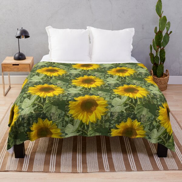 Item preview, A Happy Sunflower Sunbathing and Soaking up the Summer Sun - Sunflower Alliteration! designed and sold by Bucklandcrafts.
