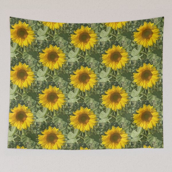 Item preview, A Happy Sunflower Sunbathing and Soaking up the Summer Sun - Sunflower Alliteration! designed and sold by Bucklandcrafts.