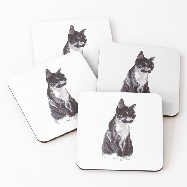Item preview, Tuxedo Cat designed and sold by Amber Westwood.