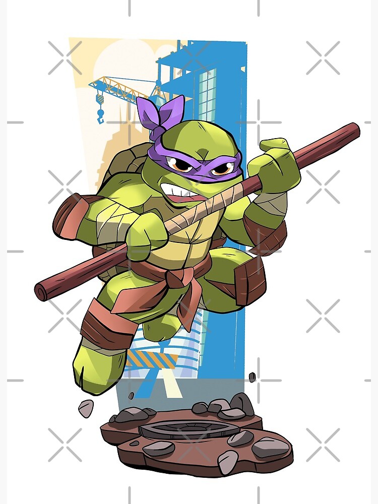 Teenage Mutant Ninja Turtles Donatello Art Board Print for Sale