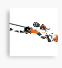 AWP Asiimov CSGO Metal Print