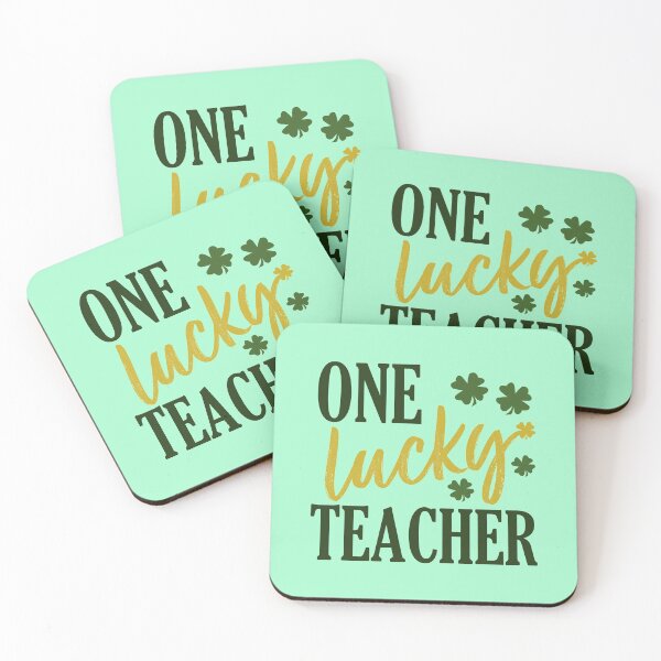 Item preview, st patrick's day lucky teacher designed and sold by JavierShih.