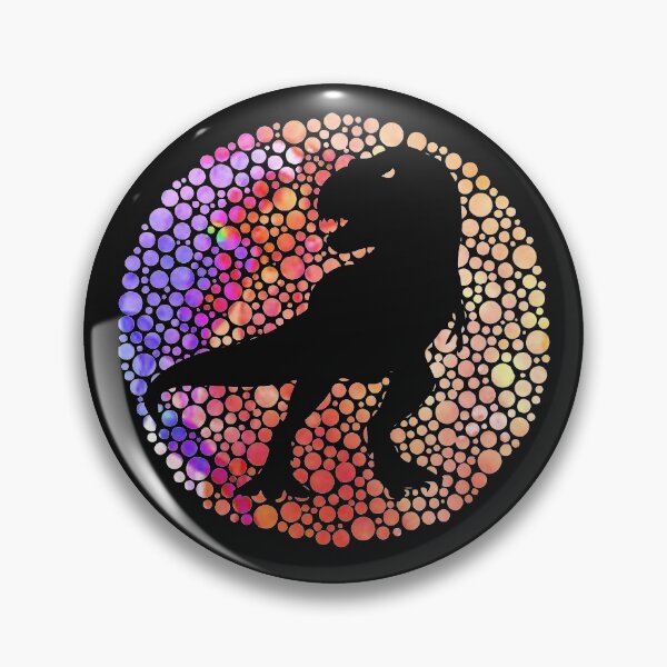 Item preview, Dot Day Dinosaur T Rex In Polka Dot Colorful Art for International Dot Day designed and sold by alenaz.