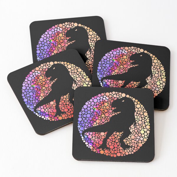 Item preview, Dot Day Dinosaur T Rex In Polka Dot Colorful Art for International Dot Day designed and sold by alenaz.