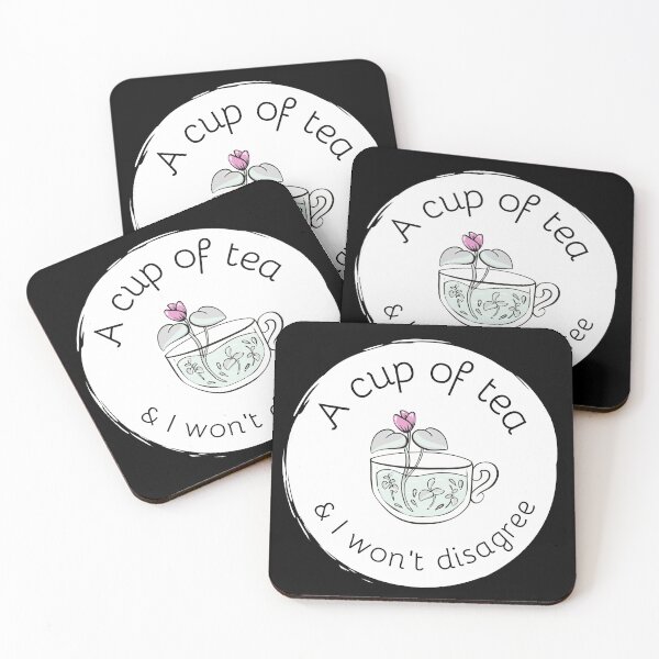 Item preview, A cup of tea and I will not disagree designed and sold by GoodVibesOcean.