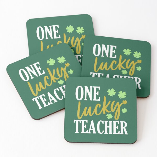 Item preview, st patrick's day lucky teacher designed and sold by JavierShih.