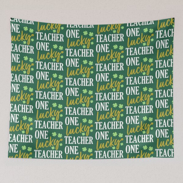 Item preview, st patrick's day lucky teacher designed and sold by JavierShih.