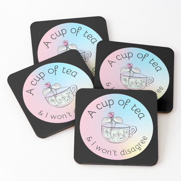 Item preview, A cup of tea and I will not disagree designed and sold by GoodVibesOcean.