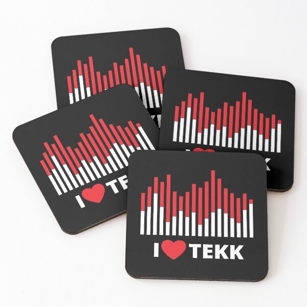 Item preview, I love Tekk Hardtekk designed and sold by keyjey1887.