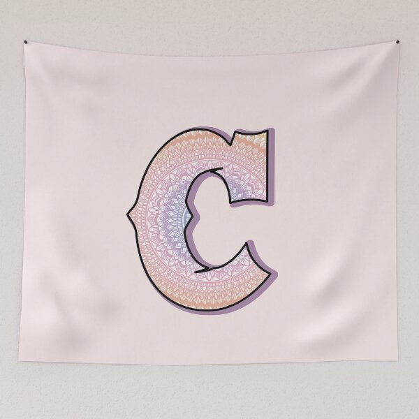 Item preview, Mandala with alphabet C designed and sold by Mandala & More.