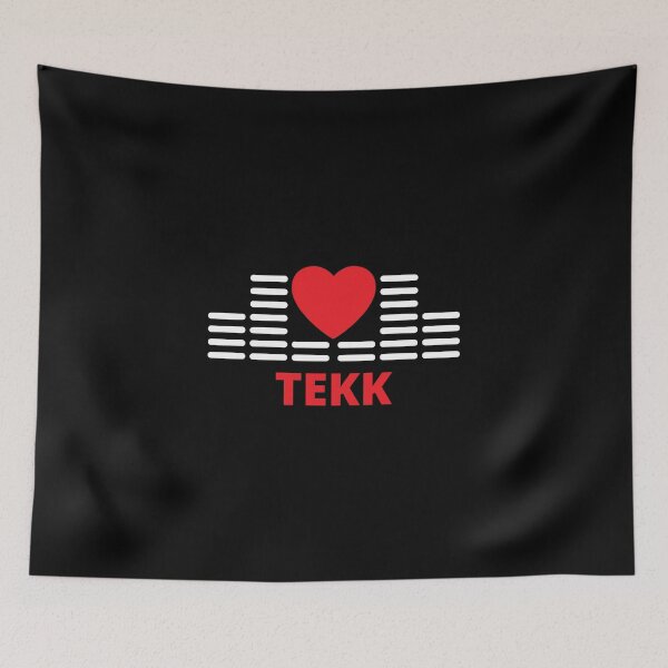 Item preview, I love Tekk Hardtekk designed and sold by keyjey1887.
