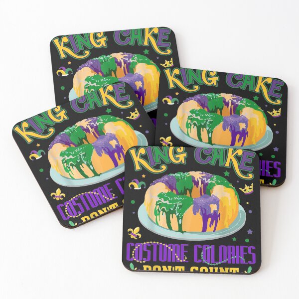 Item preview, King Cake Costume Calories Dont Count Funny Mardi Gras Gift designed and sold by ADAMANDREWSAU.