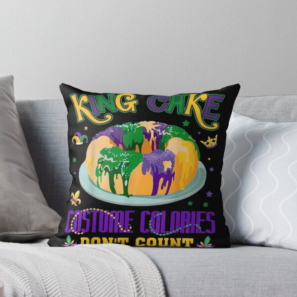 Item preview, King Cake Costume Calories Dont Count Funny Mardi Gras Gift designed and sold by ADAMANDREWSAU.