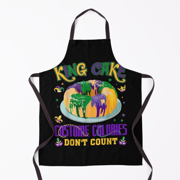 Item preview, King Cake Costume Calories Dont Count Funny Mardi Gras Gift designed and sold by ADAMANDREWSAU.