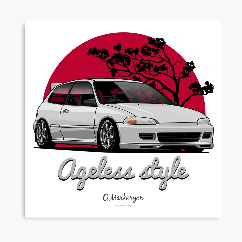 Ageless Style Civic EG (white or grey)