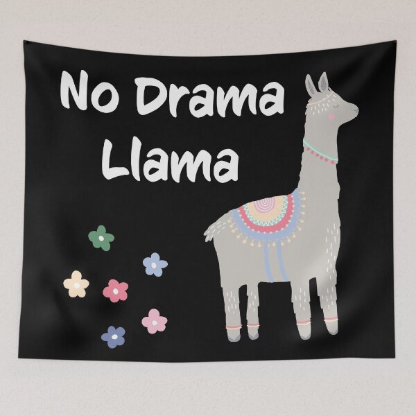 Item preview, No Drama Llama designed and sold by geminivibe.