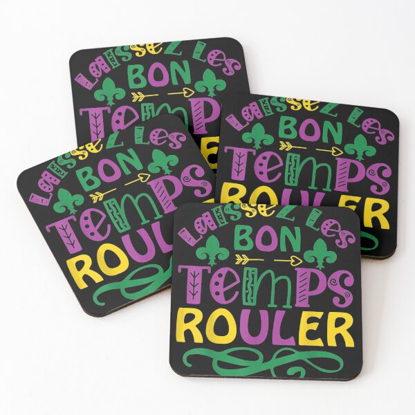 Item preview, Laissez Les Bons Temps Rouler Mardi Gras Mask Carnival Squad designed and sold by ADAMANDREWSAU.