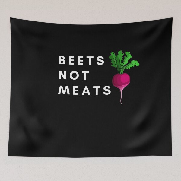 Item preview, Beets not Meats Vegan designed and sold by arnabbabai.