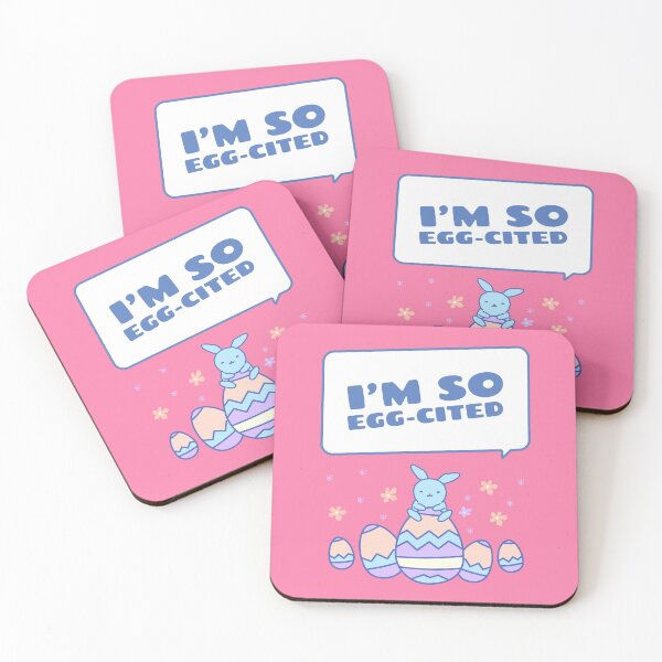 Item preview, I'M SO EGG-CITED designed and sold by AladdinMktgs.