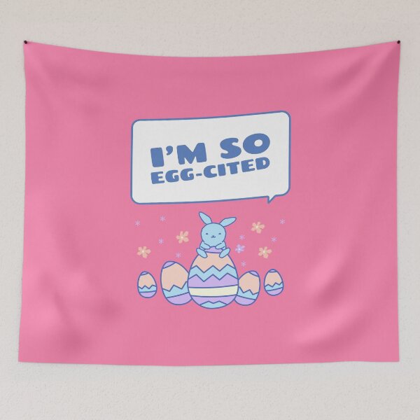 Item preview, I'M SO EGG-CITED designed and sold by AladdinMktgs.