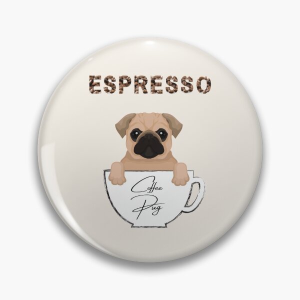Item preview, Espresso Coffe Pug designed and sold by albix81.