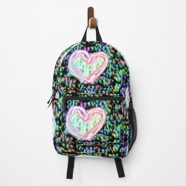 Item preview, heart black background designed and sold by miaterinka.