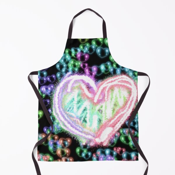 Item preview, heart black background designed and sold by miaterinka.