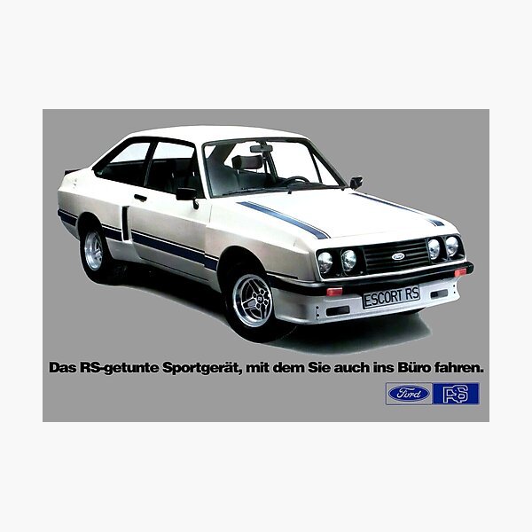 FORD ESCORT MK2 CLASSIC CAR MOUSE MAT LIMITED EDITION 