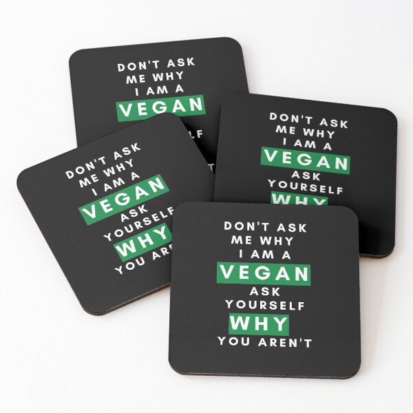 Item preview, Don't ask me why i am vegan designed and sold by arnabbabai.