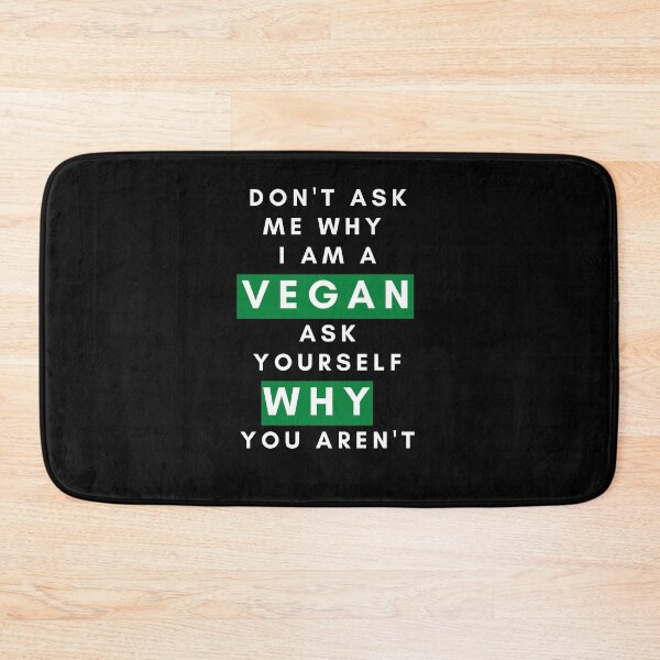 Item preview, Don't ask me why i am vegan designed and sold by arnabbabai.