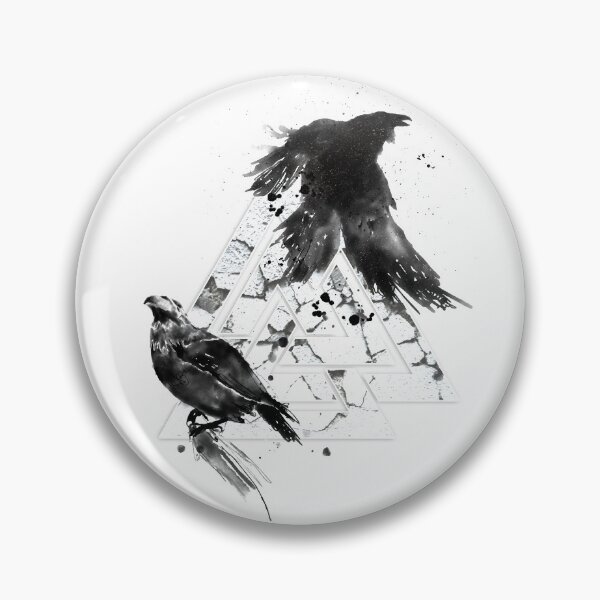 Item preview, Huginn and Munning designed and sold by Loopyful Design.
