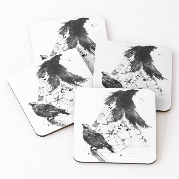 Item preview, Huginn and Munning designed and sold by Loopyful Design.