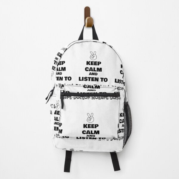 Item preview, Keep Calm and Listen to Doctor Robert designed and sold by QuotesDogma.