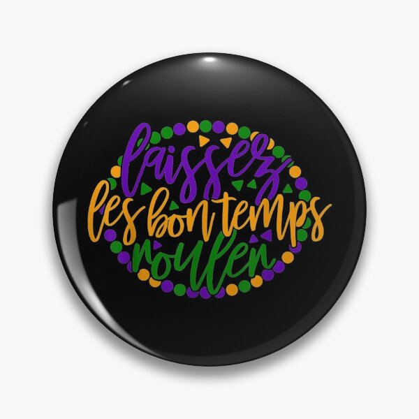 Item preview, Laissez Les Bons Temps Rouler Mardi Gras Mask Carnival Squad 1 designed and sold by ADAMANDREWSAU.