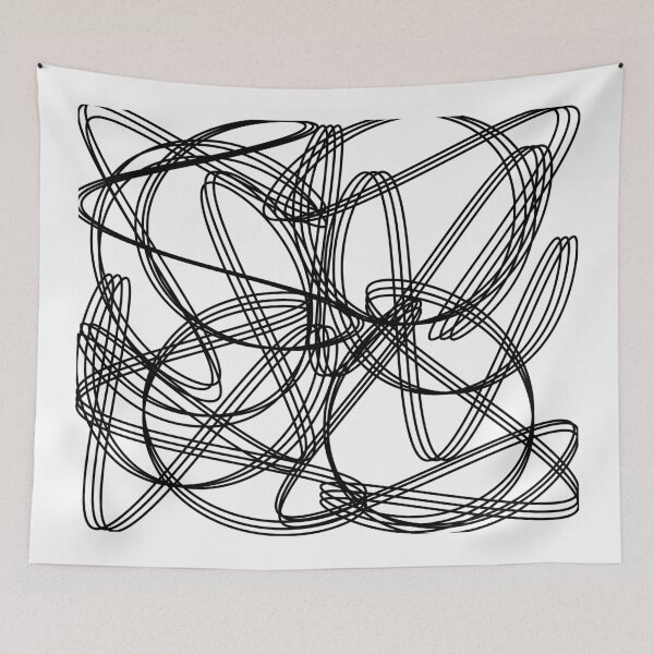 Item preview,  Abstract pattern - black and white. designed and sold by K.S ART.