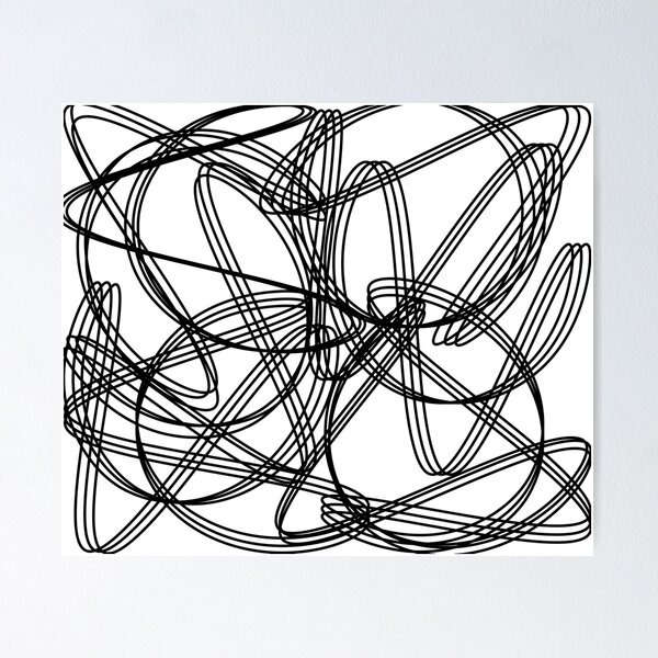 Item preview,  Abstract pattern - black and white. designed and sold by K.S ART.