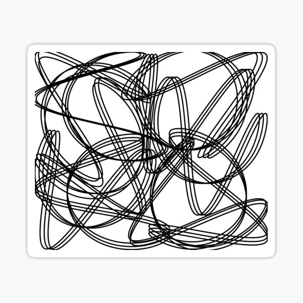 Item preview,  Abstract pattern - black and white. designed and sold by K.S ART.