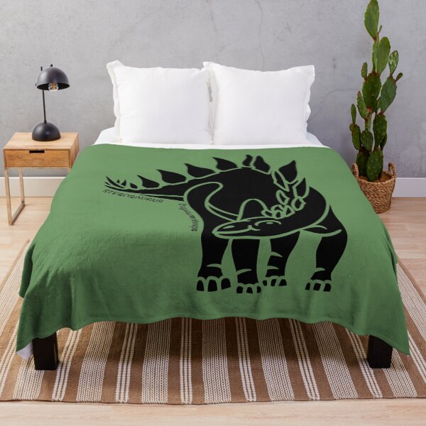 Item preview, Stegosaurus Dinosaur Silhouette with Name Artwork designed and sold by BOLD-Australia.