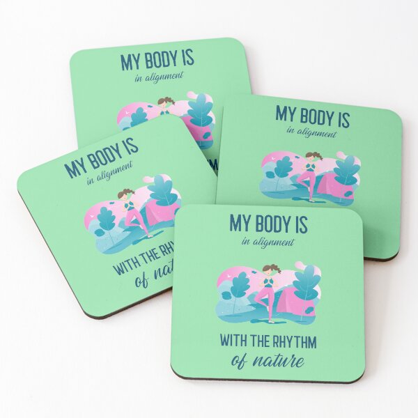 Item preview, My Body Is In Alignment designed and sold by Ayurveda Fun Store.