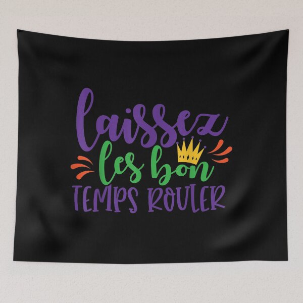 Item preview, Laissez Les Bons Temps Rouler Mardi Gras Mask Carnival Squad 2 designed and sold by ADAMANDREWSAU.
