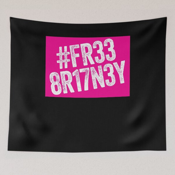 Artikelvorschau, Free Britney Hashtag FreeBritney #FreeBritney entworfen und verkauft von Renergie.