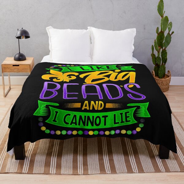 Item preview, Mardi Gras 2021 I Like Big Beads And I Can Not Lie designed and sold by ALISONABBOTTAU.