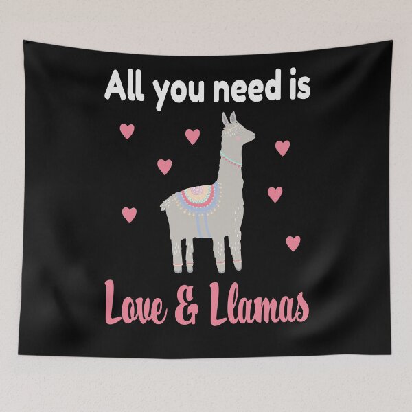 Item preview, All You Need Is Love And Llamas designed and sold by geminivibe.