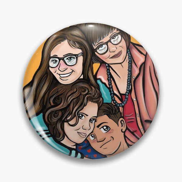 One Day At A Time Fan Art Pin