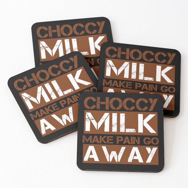 Item preview, Choccy milk make pain go away - meme designed and sold by Honest-Quotes.