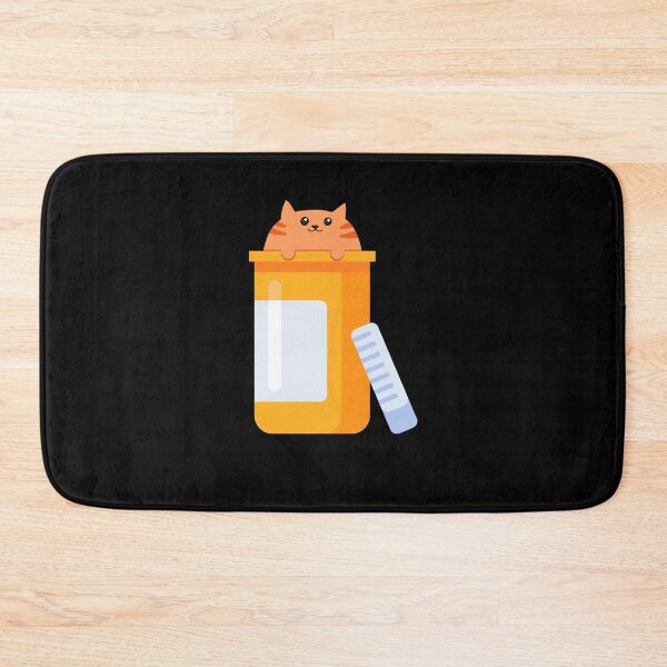 Item preview, Antidepressant Cat Pill Bottle Mental Health Matters designed and sold by pixeptional.