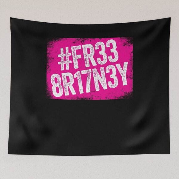 Artikelvorschau, Free Britney Hashtag FreeBritney #FreeBritney entworfen und verkauft von Renergie.