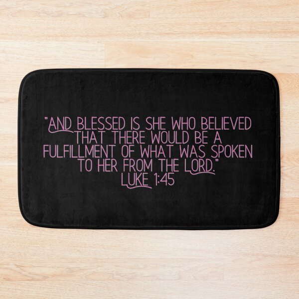 Item preview, Bible Verse Luke 1:45 designed and sold by Prayingwarrior.